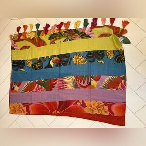 NWT Farm Rio Rainbow Forest sarong O/S